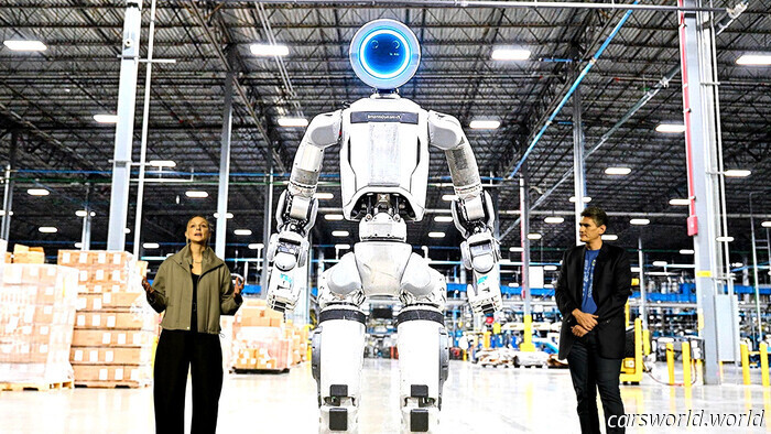 США попросили больше рабочих мест в производстве, поэтому Hyundai отправляет гуманоидных роботов | Carscoops